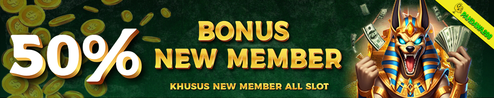 Bonus New Member 50% Slot Games