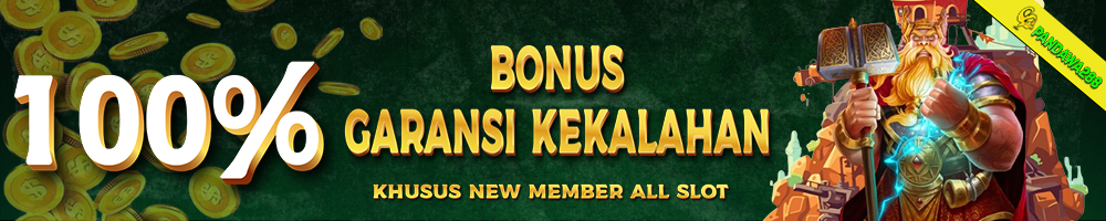 Bonus Garansi Kekalahan 100% Slot Games